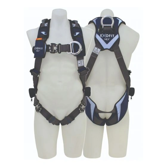 3M ExoFit NEX Riggers Harness - Luotettava ja joustava työturvallisuusväline, harmaa, koko M.